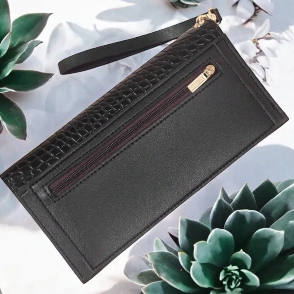 Heart Buckle RFID Wristlet, NWT